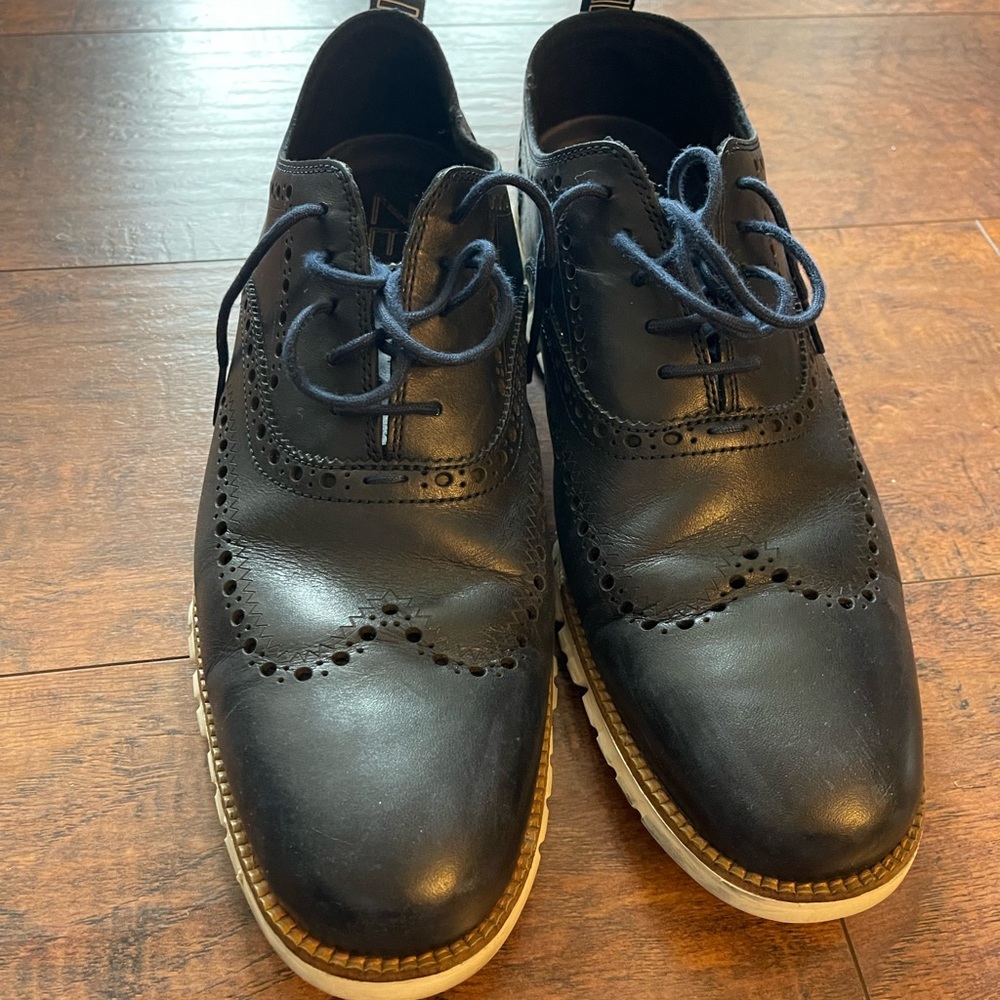 Navy Cole Haan Zer0Grand size 12